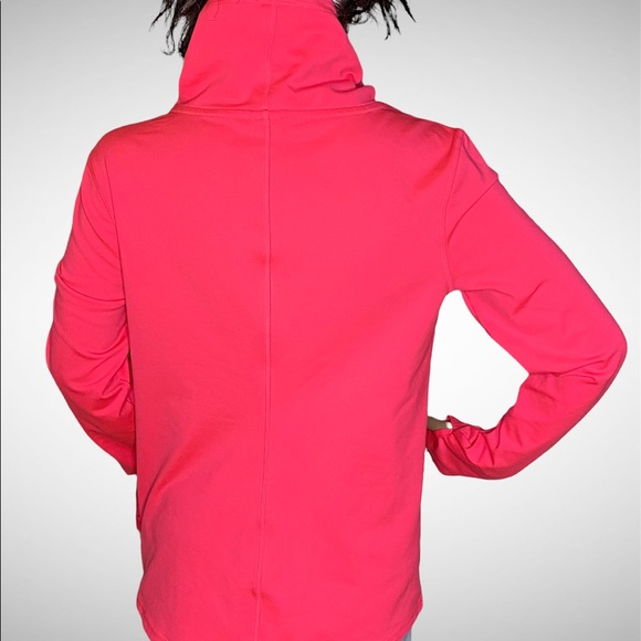 Victoria's Secret Sport VSX Turtleneck Performance Pink Shirt Top Size XS VGC - Picture 3 of 4